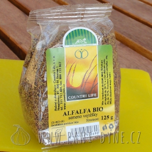 Semena Alfalfa bio - vojtěška 125g