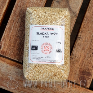 Rýže SLADKÁ kulatozrnná BIO 500g