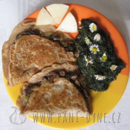 Houbové palačinky