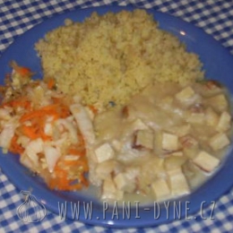 Celerová omáčku s tofu